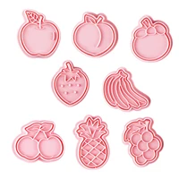 pineapple cookie cutter cookie molds fruit themed elements mini banana shaped cookie pastry cutter biscuit shapes set for party