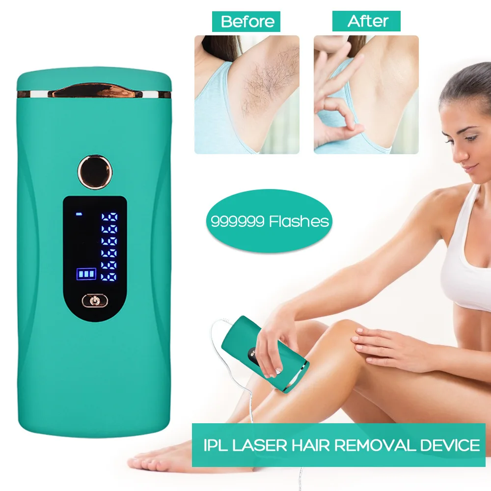 999999 Flashes Professional IPL Laser Hair Removal Instrument Laser Electric Painless Epilator Permanent Machine for Whole Body