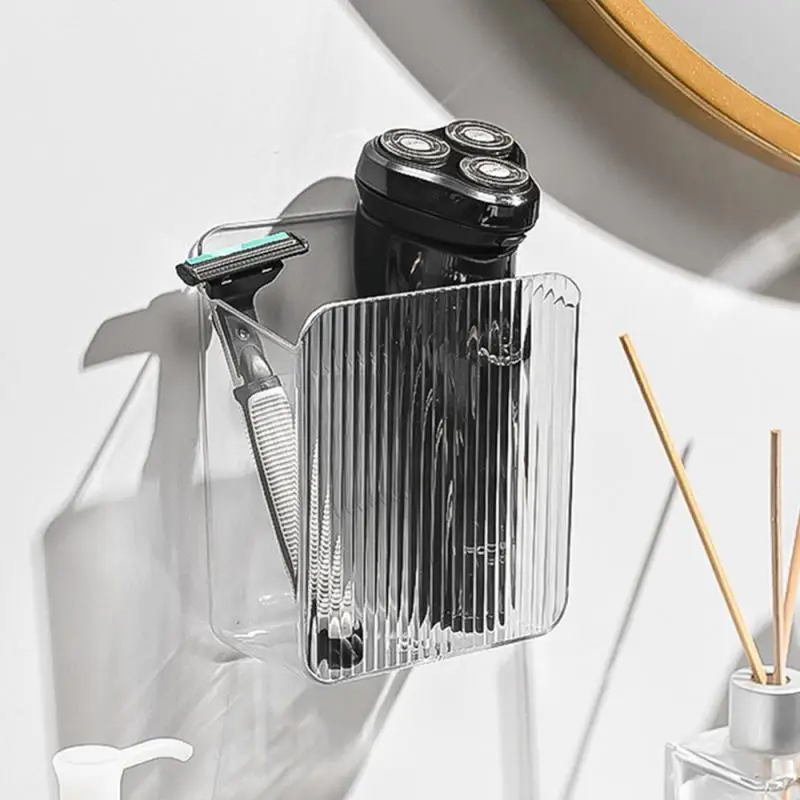 

Настенный пластиковый контейнер-органайзер на клейкой основе