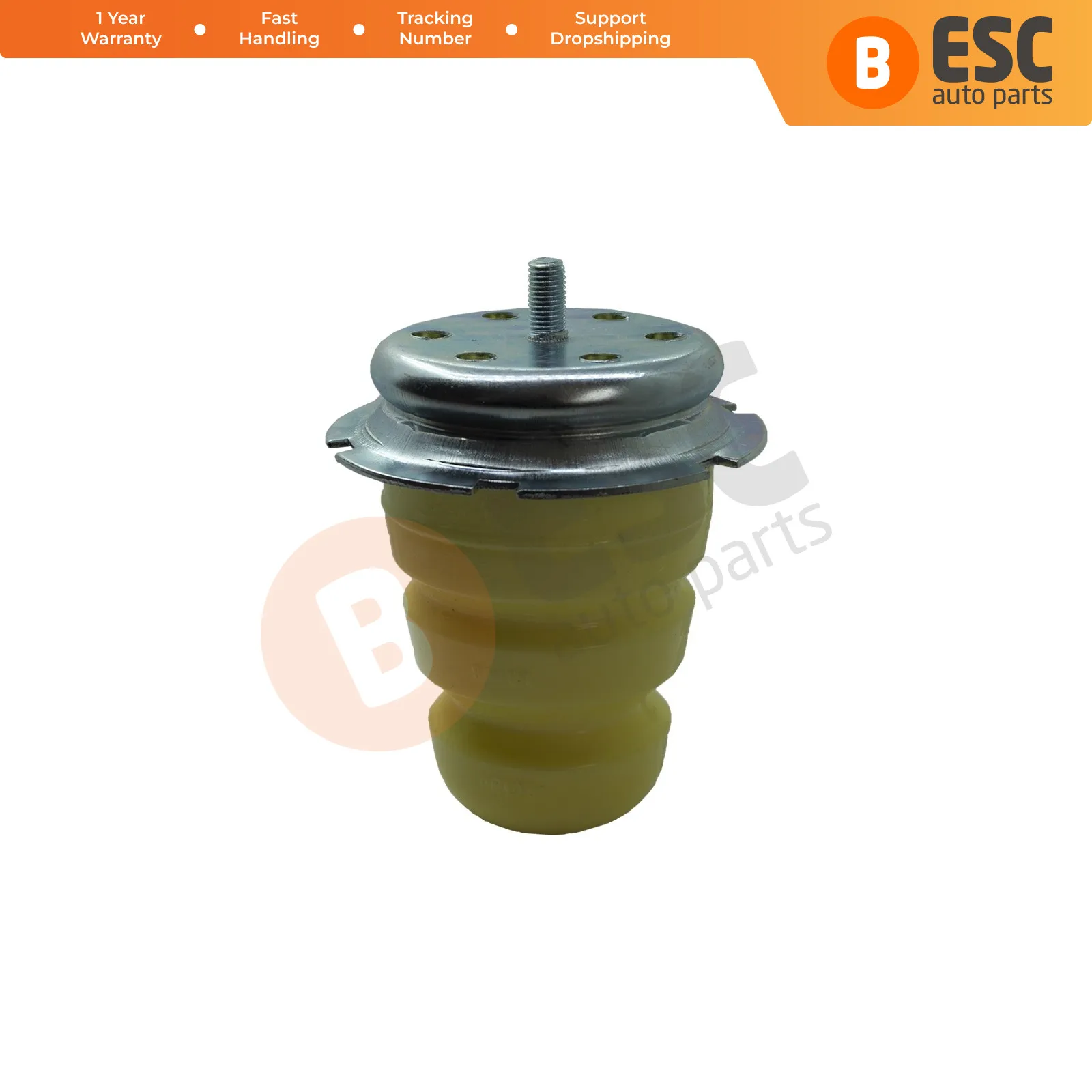 

ESC ESP925 Rear Axle Suspension Rebound Rubber Buffer Block 46751548 for Fiat Doblo Peugeot Boxer Citroen Jumper Relay
