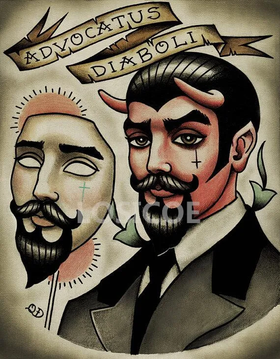 

Old School Vintage Tattoos Patterned Posters Kraft Paper Interior Painting Restoring Wall Sticker Tattoo shop Decoration 30x42CM