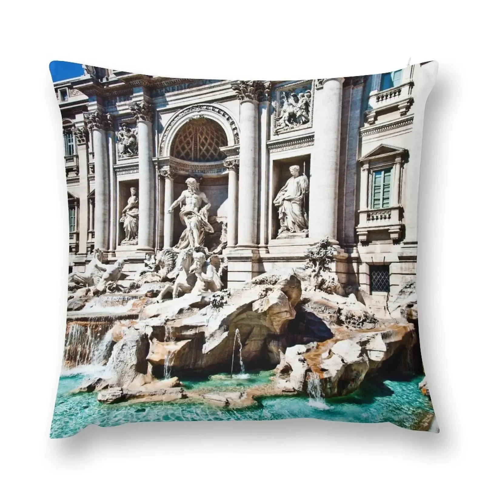 - TREVI FOUNTAIN Декоративная подушка для дивана декоративная наволочка чехол диванной