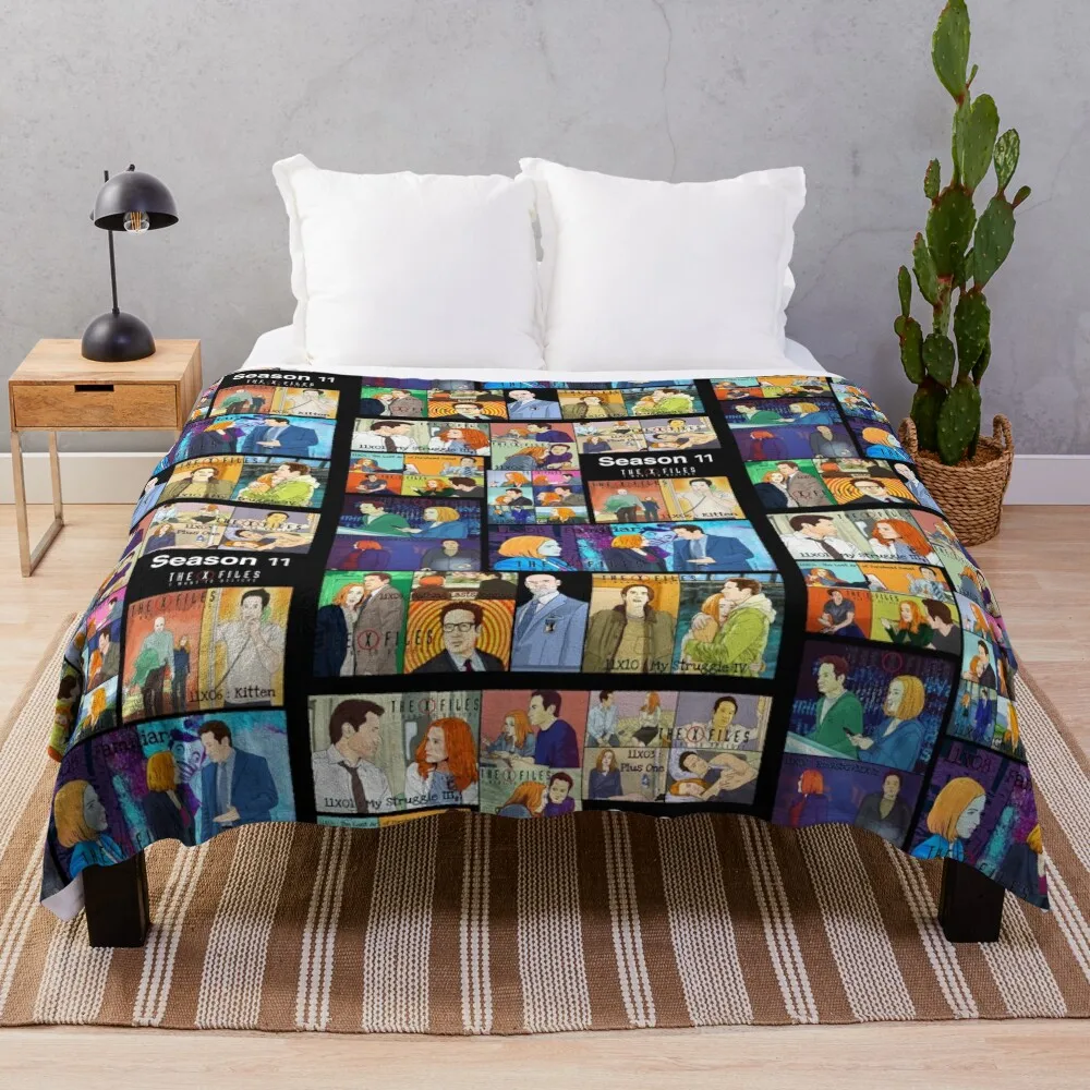 The X Fils сезон 11 все Toronto Viewodes (более 70 дизайнов XFiles в моем магазине) Плед Фланелевые