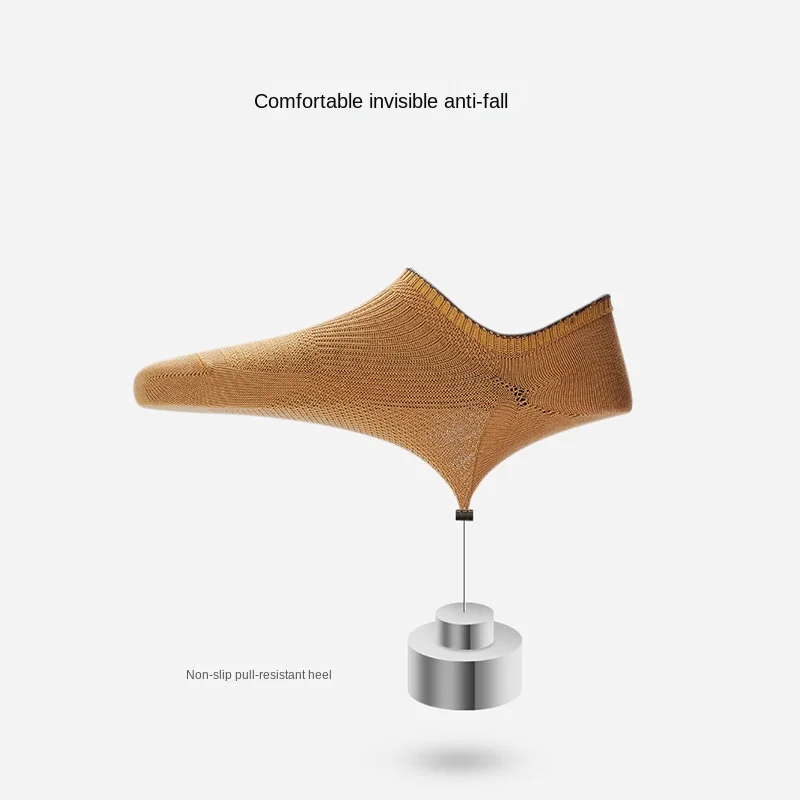 5 pairs of men's cotton socks fashion breathable deodorant men's comfortable solid color casual ankle socks men's street fashion