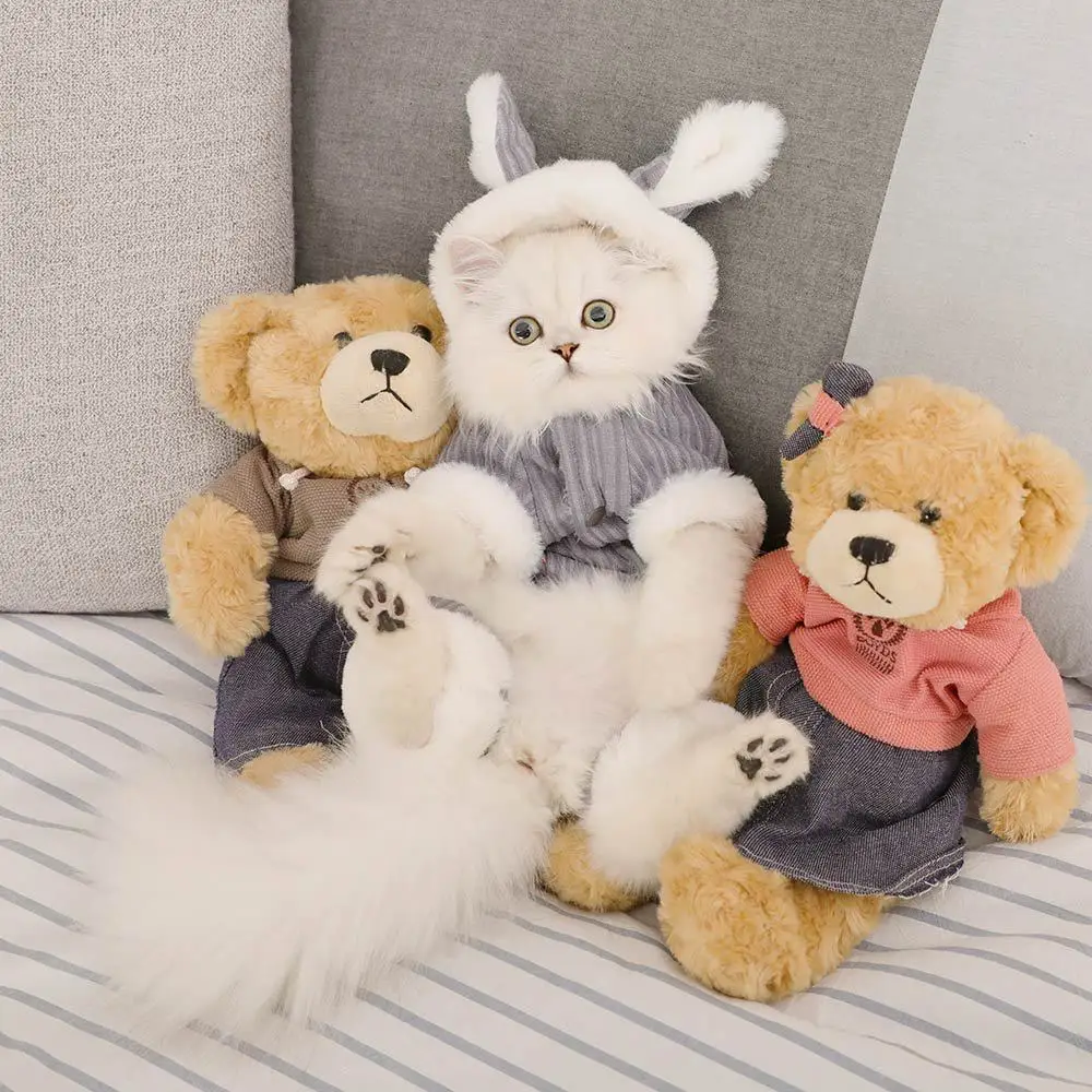 

Cute Dog Clothes for Small Dogs hoodies Warm Fleece Pet Clothing Puppy Cat Costume Coat for French Chihuahua Jacket Suit