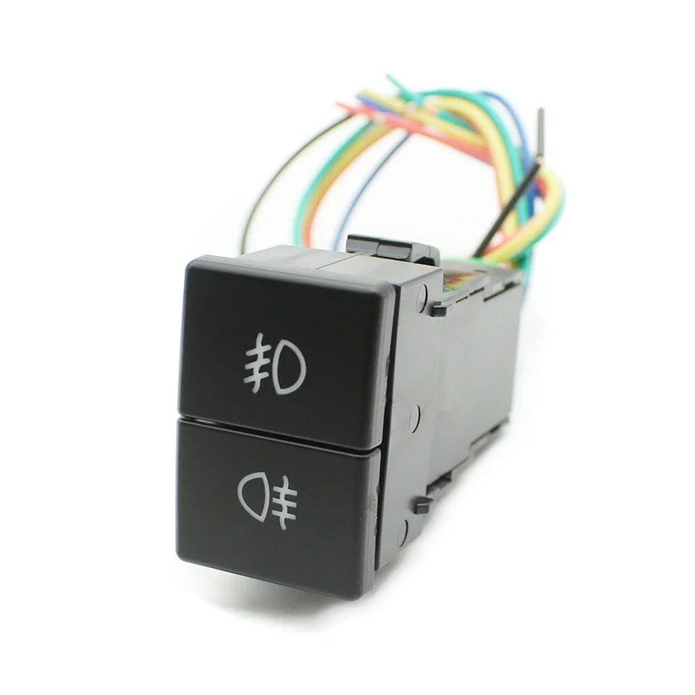 

Автомобильный переключатель с двумя клавишами, двойной переключатель, радар, противотуманные фары, мощная лампа, кнопка переключения фар для ISUZU светодиодный