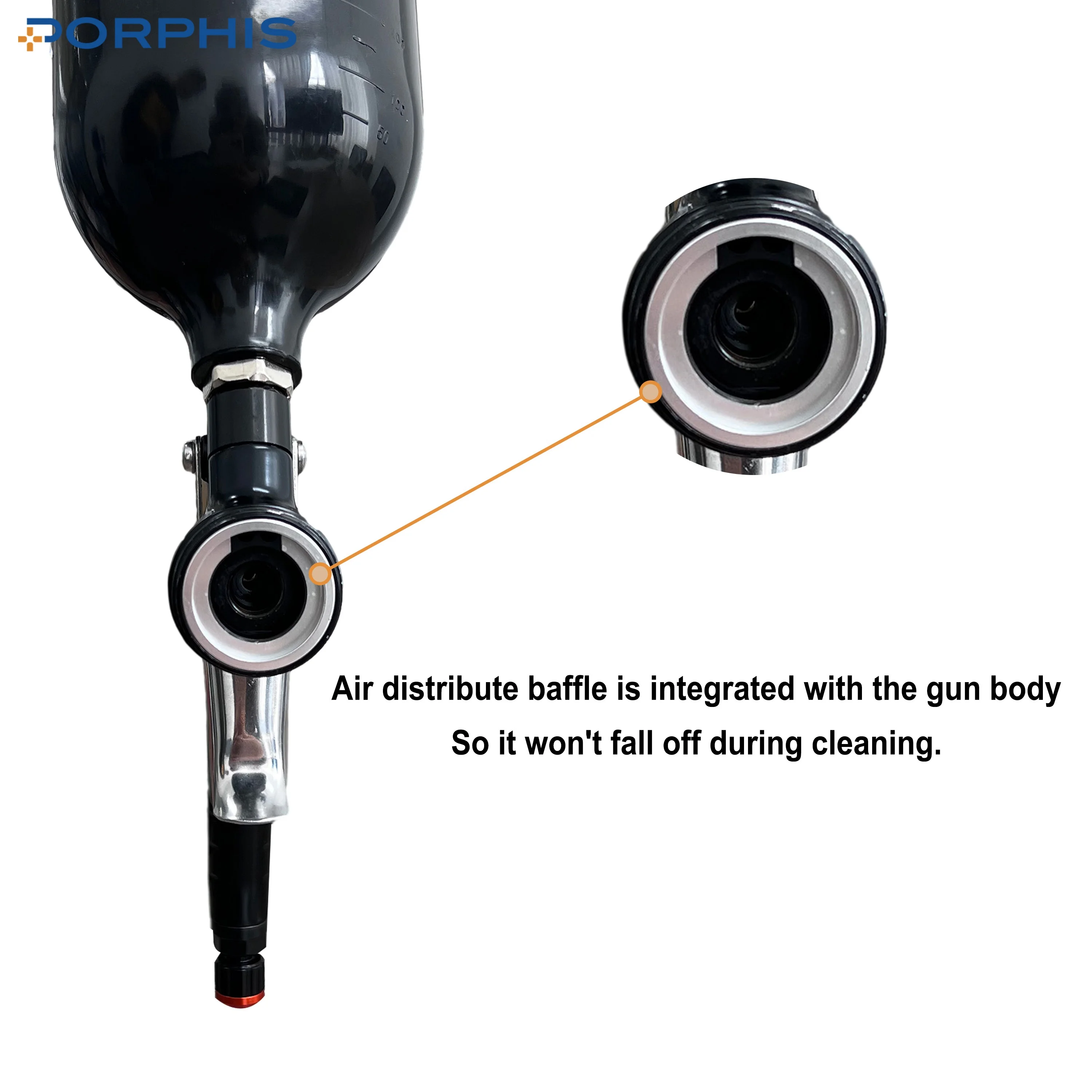 PORPHIS PHS-155 высокоэффективные краскораспылители для краски MP автомобильный