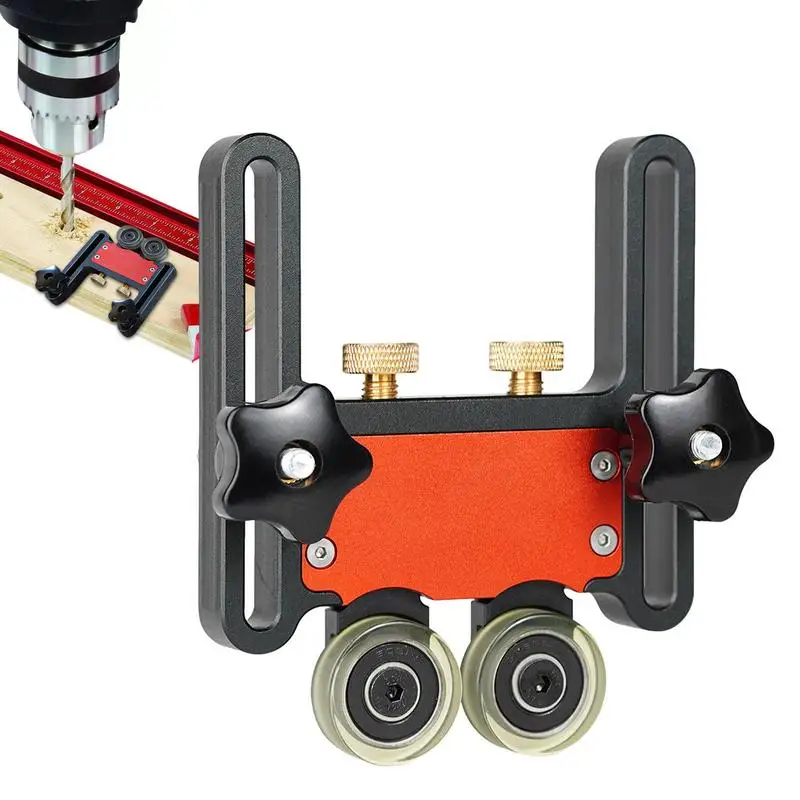 

Table Saw Pressing Feeder Adjustable Saw Table Press Tool High Precision Featherboard Safety Device Carpentry Safety Pushing