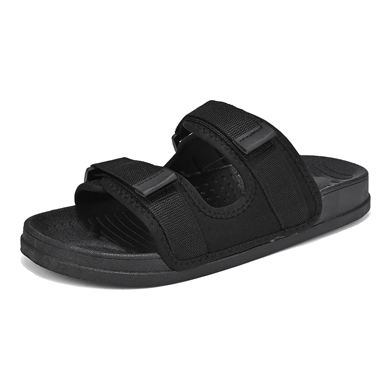 

Мужские сандалии для улицы, Нескользящие, удобные, пляжные тапочки, дизайнерская повседневная обувь