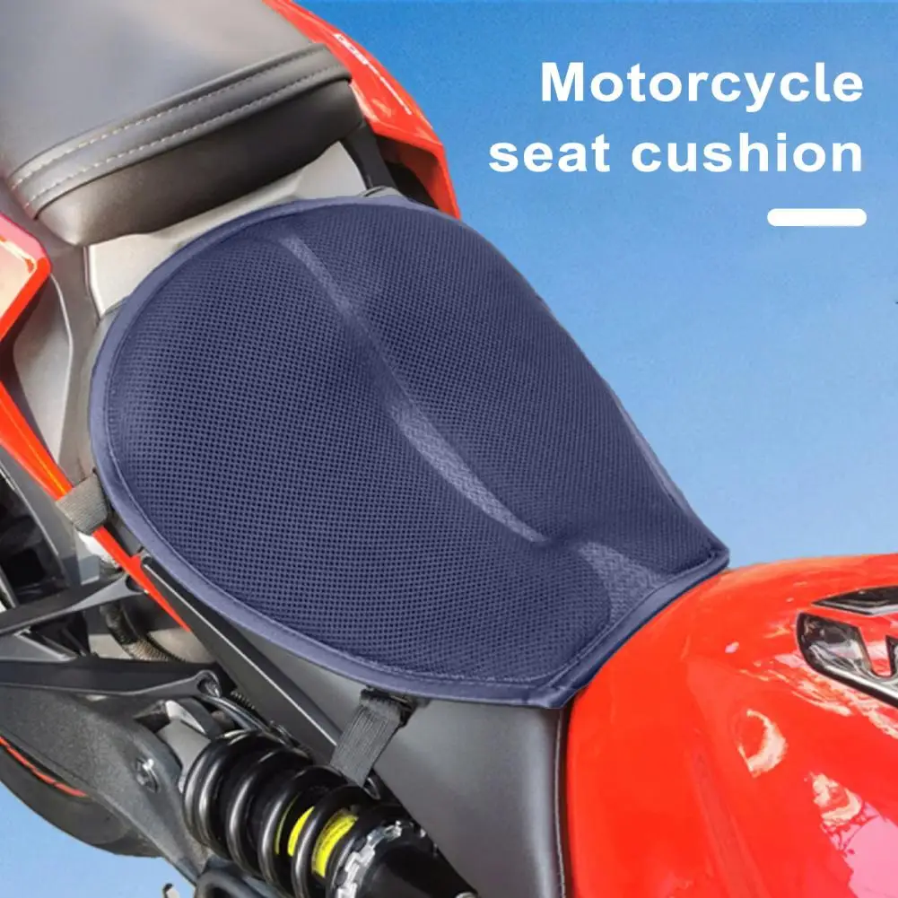 

Motorcycle Seat Cushion Pad High Elasticity Shock Absorption 3D Honeycomb Long Rides Seat Cushion Motorcycle Accessories