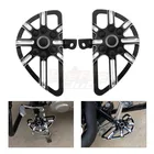 Мотоциклетные подножки с ЧПУ, напольные подножки, педаль для Harley Softail Touring Dyna Road Glide FLH Fat Boy