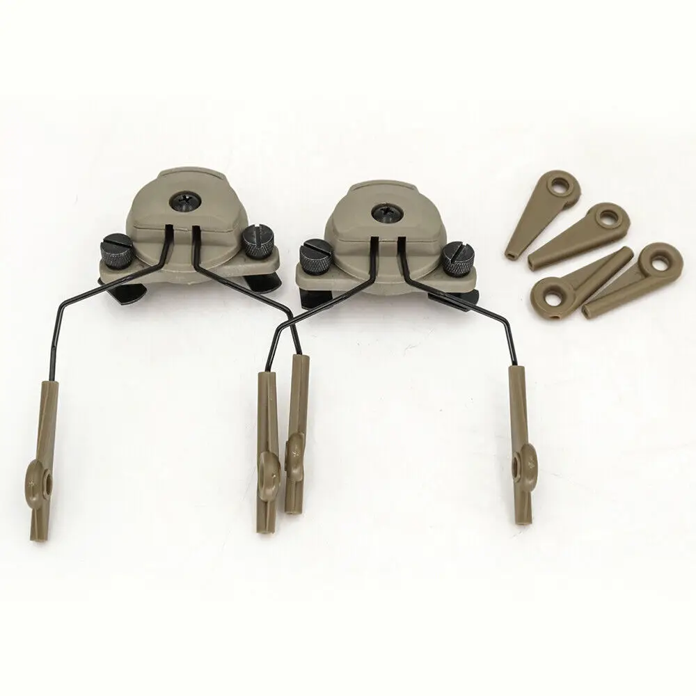 Tactical Helmet Wendy Rail Adapter&ARC Rail for Walkers Razor Slim Electronic Shooting Ear Protection Muffs Headset Helmet Acces