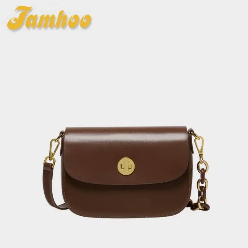 Jamhoo Оригинальная текстура универсальная на одно плечо нишевая сумка-мессенджер