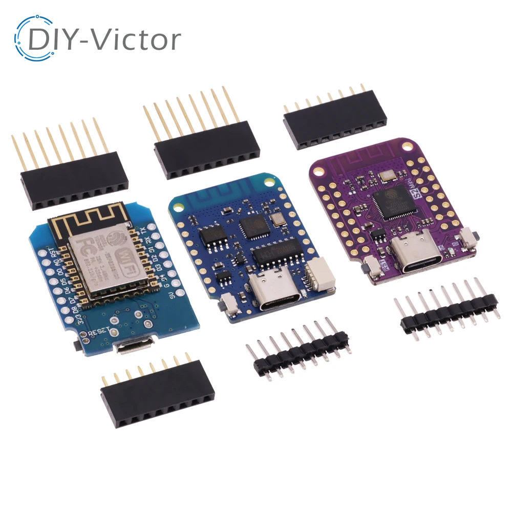 ESP32 ESP8266 ESP-12 CH340G CH340 S2 ESP-12F USB WeMos D1 Mini PRO V3.0.0 WIFI макетная плата NodeMCU Lua IOT 3,3 V