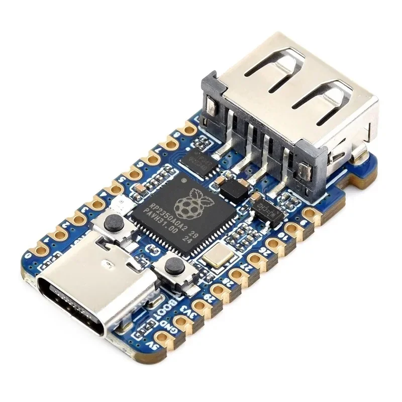 Фото Плата разработки Pi Pico 2 RP2350 USB A/Zero с встроенным портом расширения Type-A/C, совместимая с протоколами 2.0/1.1 №5