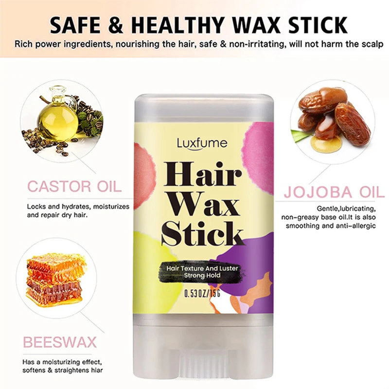 Палочка для воска волос воск женщин мужчин девушек гель ухода за волосами