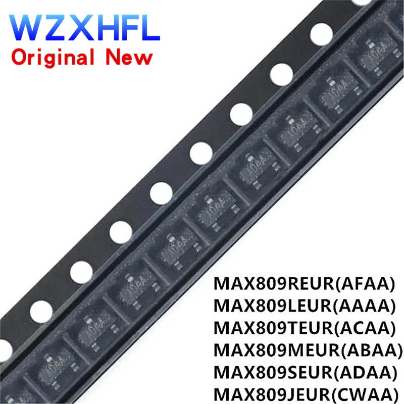 20 шт. max809rer MAX809R AFAA max809le AAAA MAX809TEUR ACAA MAX809MEUR ABAA max809sor ADAA MAX809JEUR CWAA SOT23 SOT-23