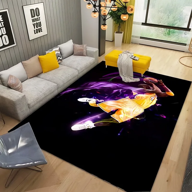 

Basketball Logo Carpet Home Decor Kitchen Yoga Mat Bathroom Floor Mat Room Area Carpet Anime Carpet Camping Mat