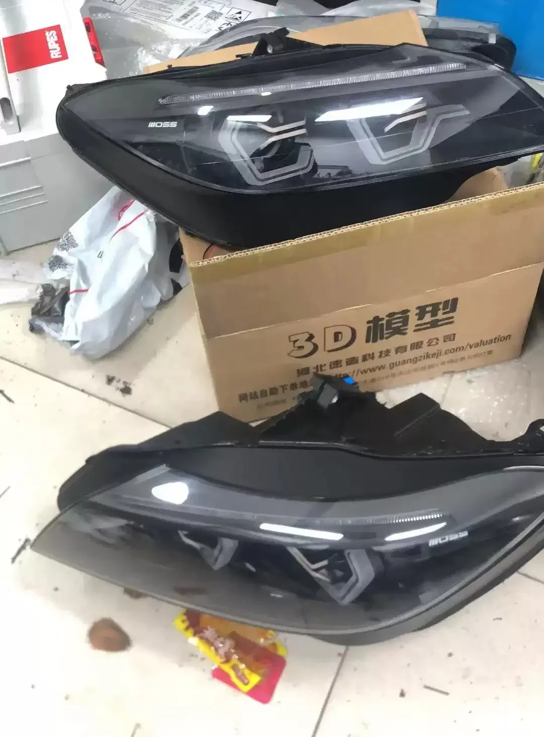 Фото Для BMW Z4 E89 OSS светодиодные фары дневного света DRL фары ближний дальний свет указатель поворота №2