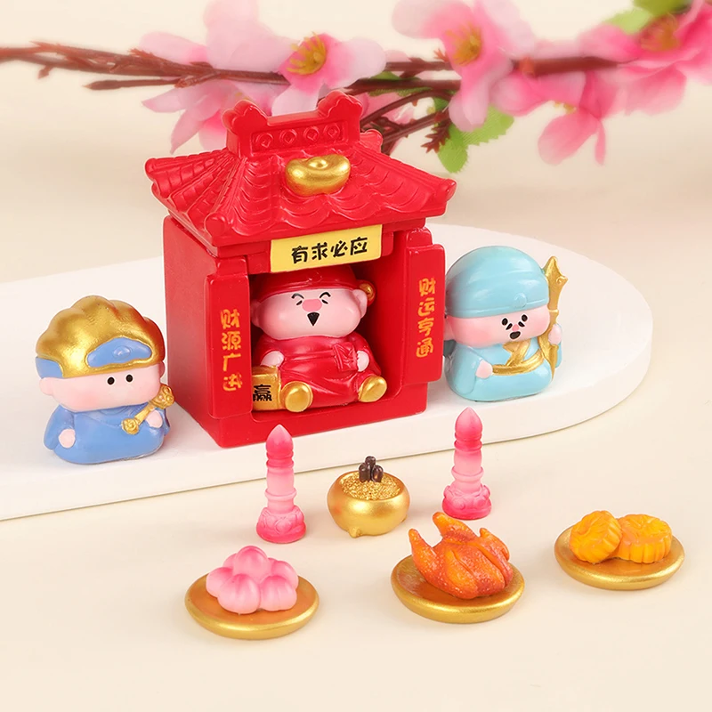 Милый Новый год принесите богатство и сокровища талисман Земля Будды отец в мире