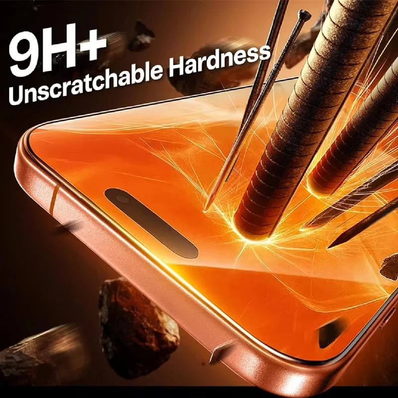 Фото Защитная пленка для экрана HD для Samsung S26 Ultra S25 FE A56 5G S24 S23 Plus A37 A57 A55 A54 A53 A36 A35 A34 A52, закаленное стекло, 1-4 шт. №4