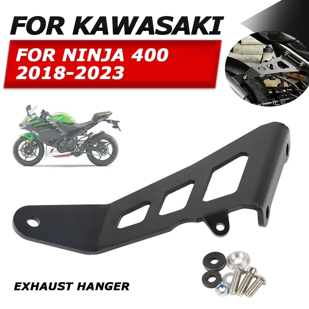 

For KAWASAKI Ninja 400 Ninja400 2018 2019 2020 2021 2022 2023 Motorcycle Accessories Exhaust Hanger Bracket Muffler Support Link