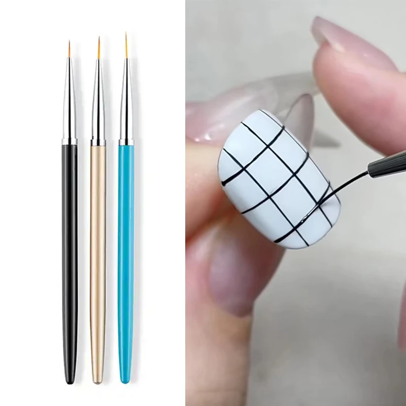 

3 шт./набор, кисточки для нанесения гель-лака на ногти