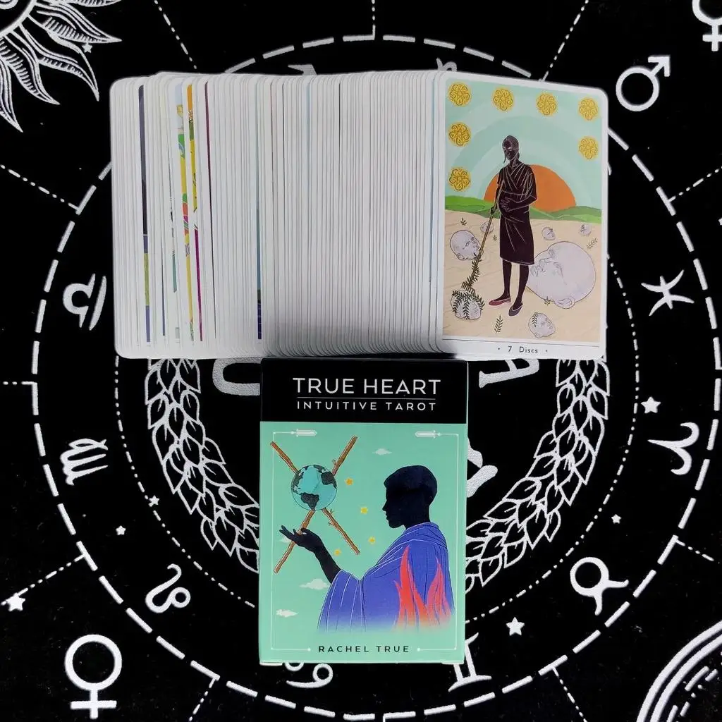 78 sheets True Heart Tarot Intuitive ENGLISH Card Games