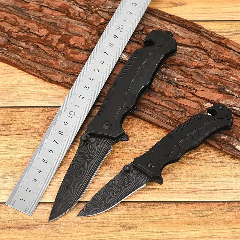

Jutian Fruit Knife Blade a Folding Knife Army Blade Special Forces Folding Knife Self-Defense Cold Weapon Saber Outdoor Knife