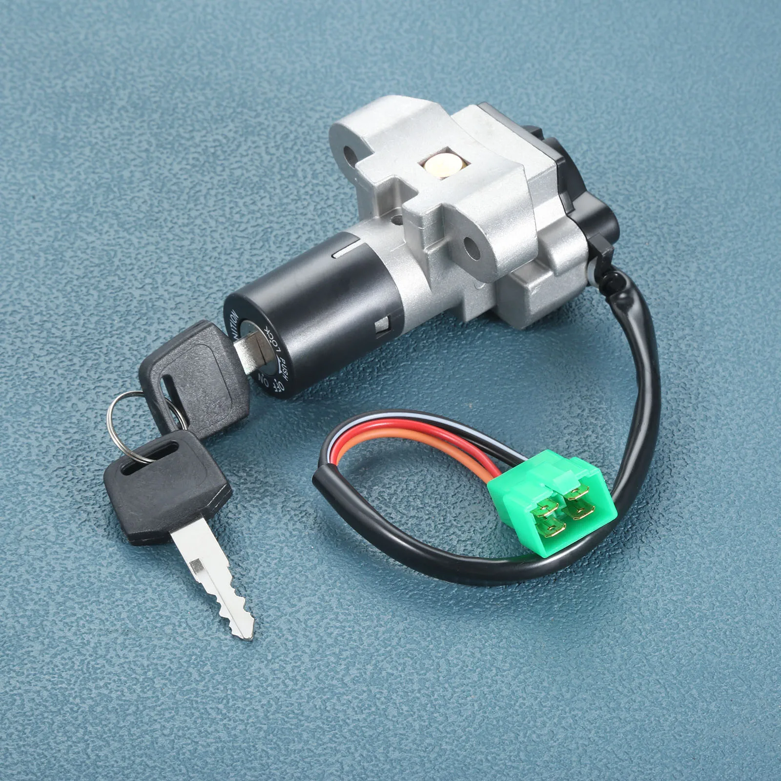 

Алюминиевый переключатель зажигания мотоцикла, набор ключей замка для Suzuki GSF RF 400 GSX 600 750 900 GSX-R 1100 GS (не подходит для GSX600F)