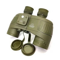 military special binoculars high end waterproof 7x50 10x50 binoculars telescope with rangefinder compass