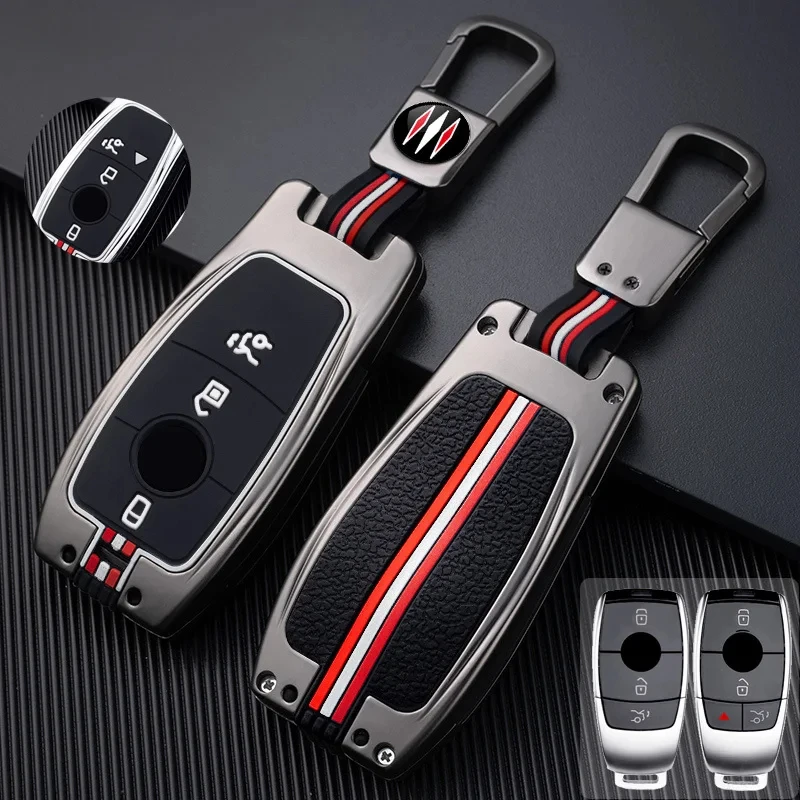 Чехол из цинкового сплава для Mercedes Benz E C S GLC Class E200 E400 E63 W213 S550 S560 C260 A200 3 4 кнопки