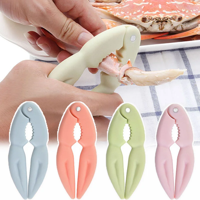

Household Crab Eating Tool Multifunction Lobster Crab Crackers Clips Nut Sheller Walnut Crab Leg Claw Cracker Kitchen Gadgets