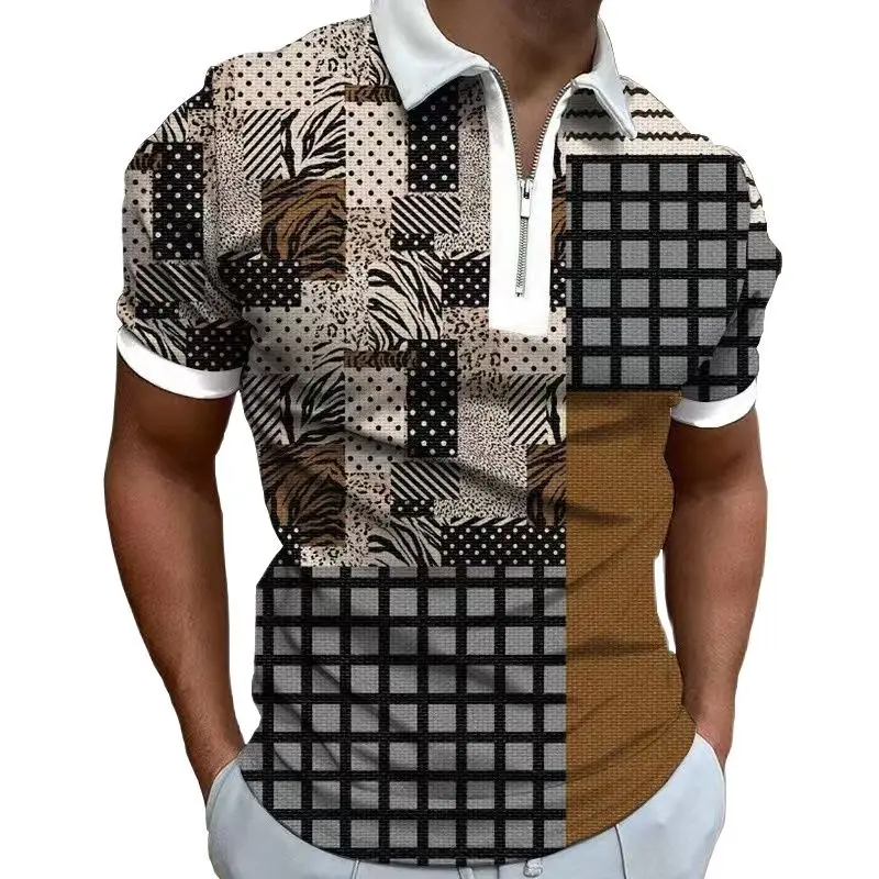 

2023 Summer Men's Polo Shirt Men Solid Polo Shirts Brand Men Short-Sleeved Shirt Oversized Shirt Man Clothing Polo shirt for men