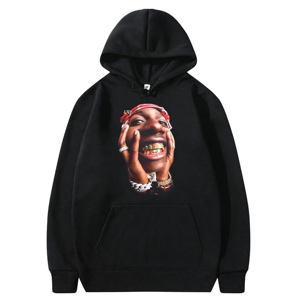 

Rapper Lil Yachty Big Face Graphics Hoodie Male Casual Streetwear Men's Fleece Cotton Hoodies Men Hip Hop Oversized Sweatshirts