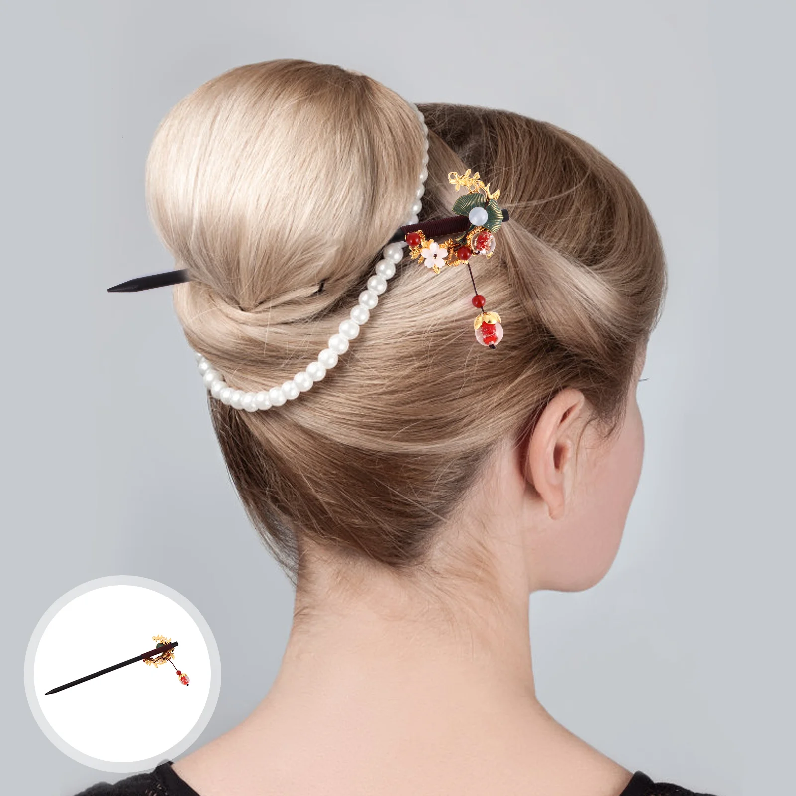 

Hair Stickspin Chinese Wooden Retro Stick Hairpin Vintage Chopsticks Shawl Wood Bunsaccessories Asianjapanesechignon Theme