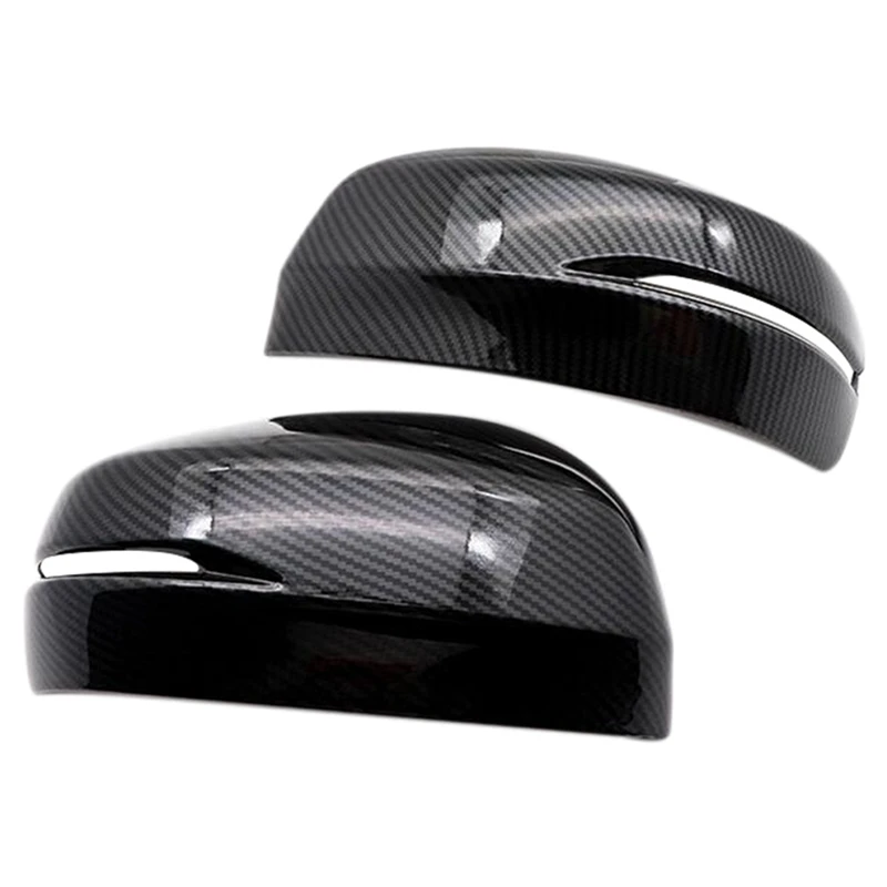 

Автомобильный корпус из АБС-пластика для зеркала заднего вида из углеродного волокна Рама корпус наклейки для Honda Odyssey 2015-2018 автостайлинг