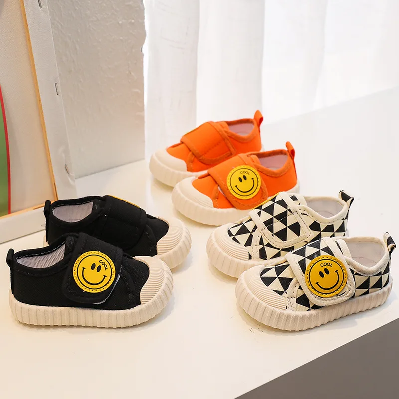 

Tennis 2023 Canvas Shoe Autumn Sneaker Smiling Face Girls Casual Shoe Boy Smiling Face Board Shoe Kid Shoe Gril Shoe Zapatillas
