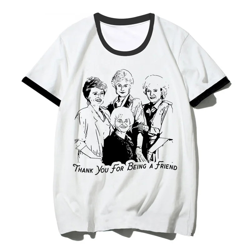 

the golden girls summer top clothing men vintage grunge manga print funny tshirt couple clothes aesthetic