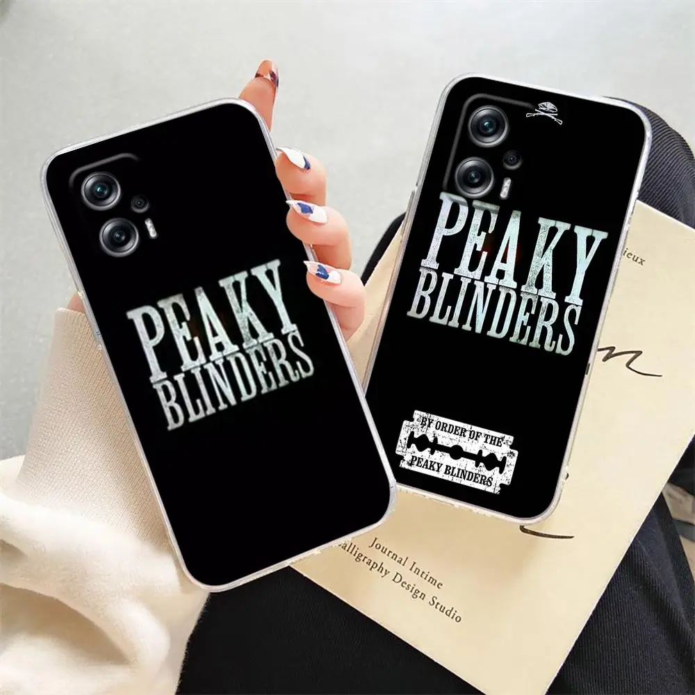 

Clear Para Case For Redmi Note 11 11T 10S 10 9 4G 9S 7 8 8T 10C 9T 9A K40 Pro Plus 5G Coque Funda Capa Case P-Peaky Blinders Se