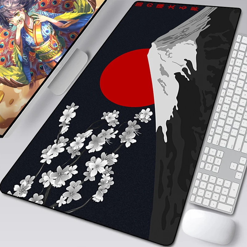 

Mouse Pads Cherry Blossoms Xxl Pad Gaming Mat Gamer Mats Mausepad Cabinet Mause Non-slip Pc Accessories Keyboard Rubber Deskmat