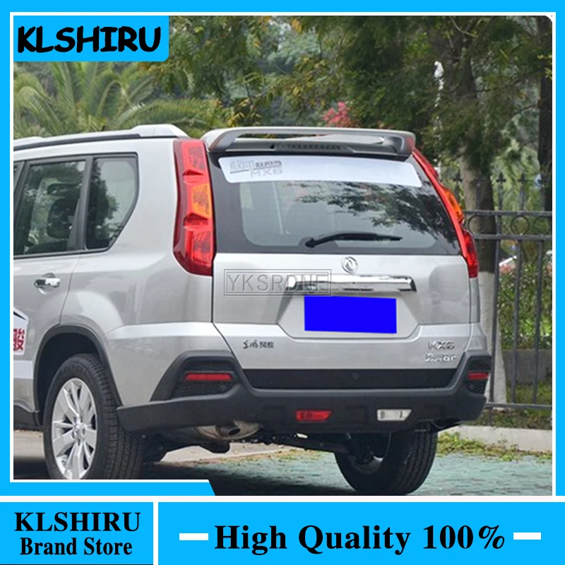 

Для Nissan X-trail 2007-2013, украшение для автомобиля, Неокрашенный задний спойлер, высококачественный материал ABS, Крыша заднего крыла