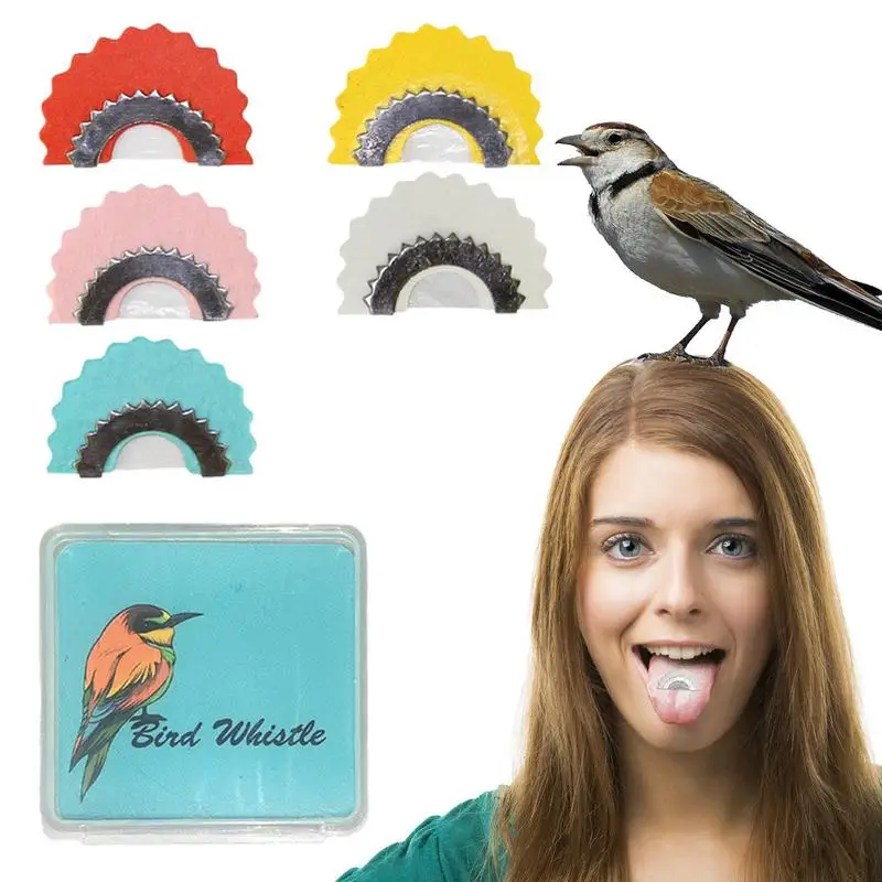 

Bird Whistle Magic Fun Bird Caller Tongue Whistle Warbler Magic Tweeting Noisemaker Toys Tricks Gag