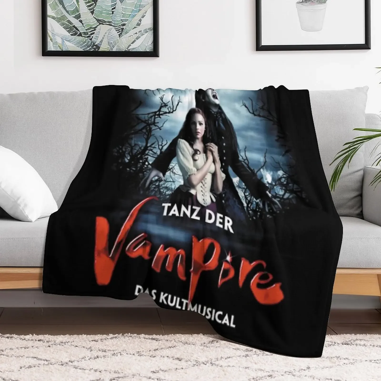Фото Теплое одеяло Tanz Der Vampire для малышей, мягкие плед-одеяла №2