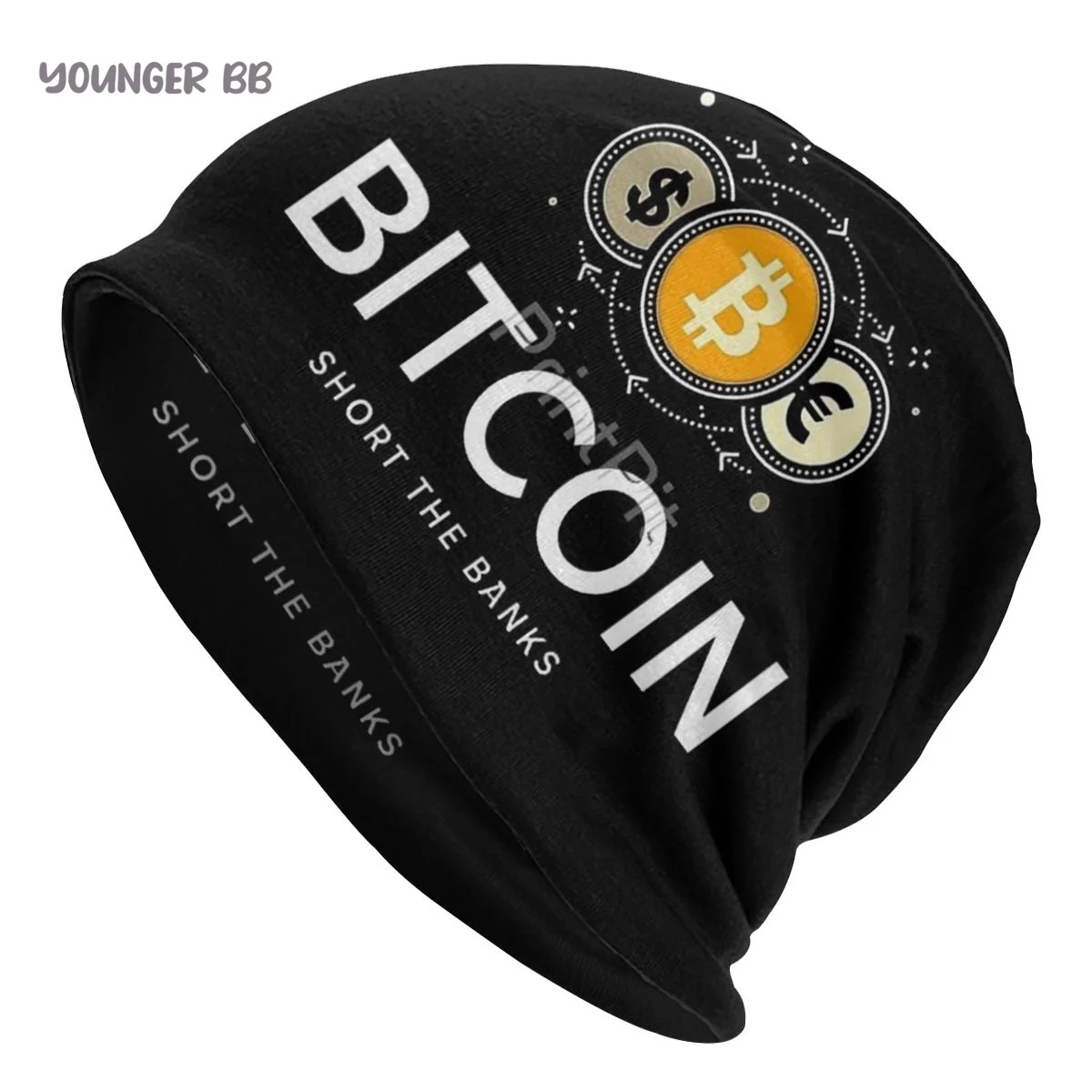 

Bitcoin BTC Men Women's Beanie Hats The Banks - Buy Bitcoin Knitted Hat Hip Hop Earmuff Bonnet Street Skullies Beanies