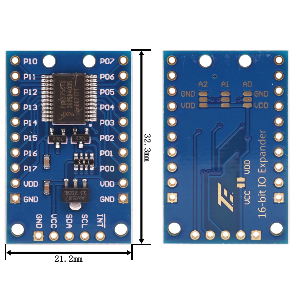 Плата расширения МОДУЛЯ ВВОДА-ВЫВОДА PCF8575 плата постоянного тока 2 5-5 5 в I2C
