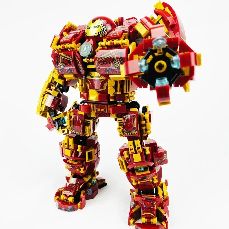 Строительные наборы супергероев Marvel фигурки Железного человека MOC кирпичи
