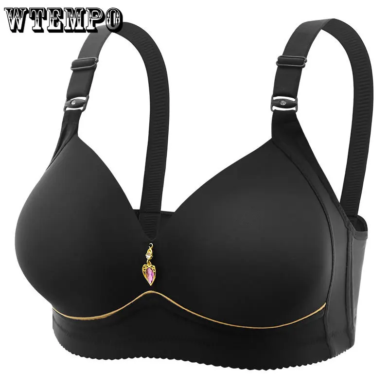 

Женский бюстгальтер с чашками пуш-ап, без стальных колец