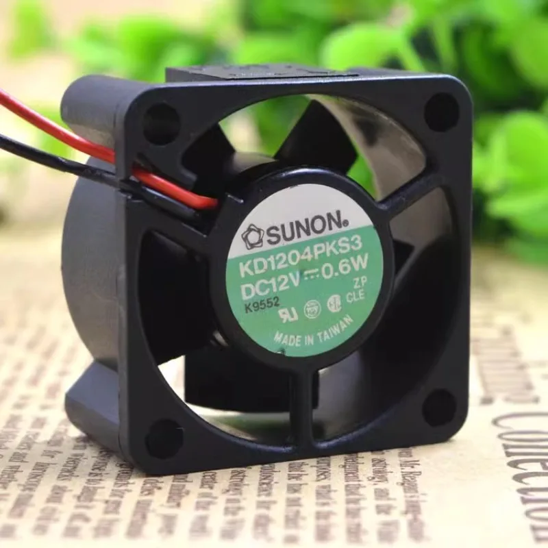 Новый вентилятор кулера для процессора TAJUN, 4 см, 12 В постоянного тока, 0,6 Вт, KD1204PKS3, 4020, 2-проводная частота стандарта 40x40x20 мм
