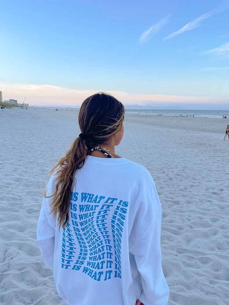 

Худи женское с буквенным принтом, повседневная универсальная худи с длинным рукавом, с математикой, уличная одежда в стиле хип-хоп